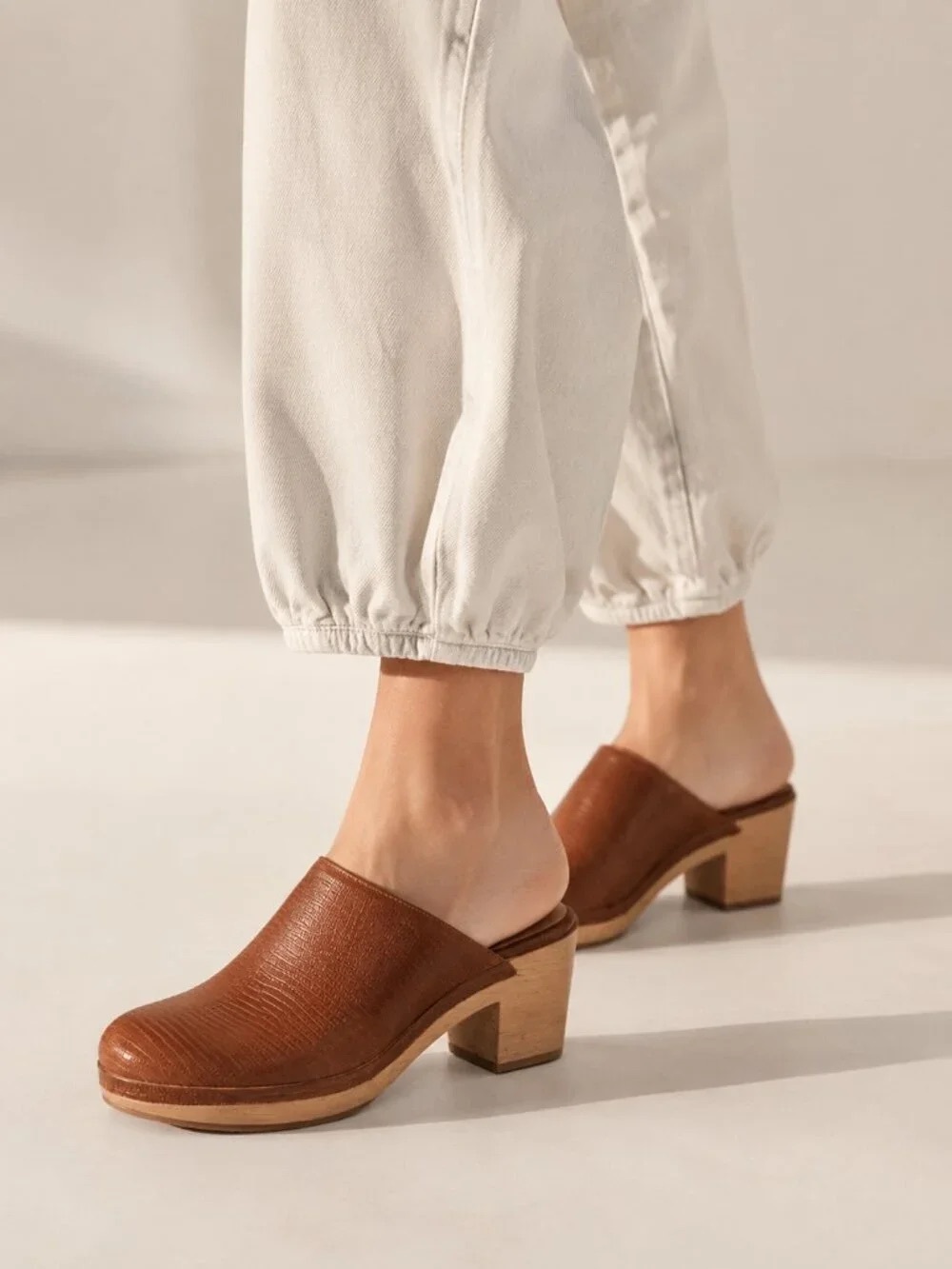 Madewell Ayanna Clog in Lizard